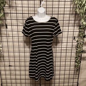 Feager Striped Dress B160